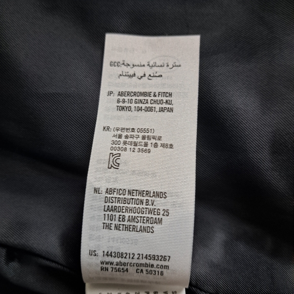 Abercrombie & Fitch Plaid Blazer Coat Sz Small - Picture 10 of 11